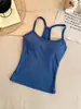 6341# Top Camisola sin Mangas Ajustado con Estampado de Lunares para Mujer Casual Versátil Capa Base Ropa Interior Hermosa Espalda Top para Usar por Fuera