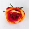 Cabeça de flor rosa flor artificial acessórios de flor de rosa flor decorativa flor para fotografia flor de seda flor de simulação artificial cabeça de flor