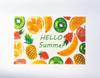 Placemat de pvc Tapete de isolamento térmico Teslin Table Mat Coaster Plant Impresso Western Food Mat Hotel Talheres Mat Anti-escaldante