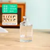 Botella de Aromaterapia Polygonal en Stock Botella Vacía Difusor de Vidrio de Alto Valor Adorno Transparente Botella de Aromaterapia