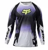 Camiseta de Manga Larga Transpirable de Secado Rápido para Montaña y Motocicleta, Top de Venta Caliente, Nueva Ropa Fox para Off-Road y Descenso