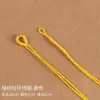 Lazo de Tirador Nudo de Piña Bucle Hecho a Mano Semi-Terminado Nudo Plano Nudo Flor de Durazno Broche para Pulsera DIY Accesorios de Cuerda Trenzada