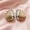 Brincos Antigos Elegantes Franceses Vintage de Alta Qualidade com Pino de Prata S925 Brincos de Moda Feminina