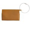 Nuevo Estuche para Llaves de Piel Genuina, Mini Bolsa Portátil para Guardar Pañuelos, Patrón de Lichi, Moderno, Se Puede Colgar, Portapañuelos, Estilo Coreano