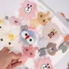 Acessórios de Pelúcia Fofos Desenho Animado Embossados por Ultrassom Presilhas de Cabelo Elásticos de Cabelo Faixas de Cabelo Acessórios Decorativos para Roupas Enfeites de Renda
