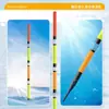 Flotador de Pesca Xiaofengxian Segmentado de Alta Transparencia Tipo Palo, Altamente Sensible y Llamativo, Resistente al Viento y las Olas, Adecuado para Todos los Cuerpos de Agua, Integral para la Pesca de Carpas y Carpas Crucíanas