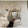 Bolsa Pequeña Súper Fuego de Verano para Multitud Pequeña para Mujer 2025 Nueva Exquisita Versátil Bolso de Mano Tipo Dumpling Popular Explosiones Bolso Cruzado