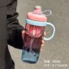 Taza Grande de Gran Capacidad 2025 Nueva para Mujer de Alto Valor Portátil de Paja con Popote para Mujeres Embarazadas y Madres
