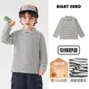 Camiseta base para niños Youou, top de forro polar para otoño e invierno, nueva ropa de invierno para niños 2026, ropa de invierno para niños y bebés