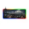 Regalo Creativo para Novio Alfombrilla de Ratón E-Sports Luminosa Colorida RGB con Luz Fresca Alfombrilla de Mesa para Juegos E-Sports