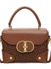 Bolsa Cruzada Popular de Textura Roja con Forma de Caja de Este Año 2025 Nueva de Moda Versátil Bolsa Pequeña Bolsa Cuadrada Pequeña