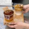 Combo Cup Tray Internet Celebrated Coffee Cup Honeycomb Paper Cup Holder Corrugated Milk Tea Descartável Drinking Cup Display Rack