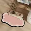 Servicio de Envío con Etiqueta Temu Transfronterizo para Comederos para Gatos y Perros, Tapetes de Tierra de Diatomeas, Tapetes Antisalpicaduras para Comida, Tapetes Absorbentes de Agua de Secado Rápido