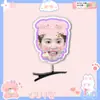 Zhang Ruonan Pasador de Resorte Tridimensional Accesorio para el Cabello Mercancía de Apoyo para Conciertos Materiales Hechos a Medida