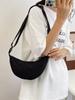 Bolso Cruzado de Nylon 2026 para Mujer, Bolso de Moda Tipo Dumpling, Bolso de Hombro Pequeño Ligero, Bolso de Axila, Bolso de Hombro Único de Lona