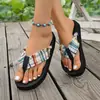 Verão 2026 Novo Comércio Exterior Tamanho Grande Sandálias Casuais Confortáveis Simples Estilo Étnico Slip-on Tamanho Único