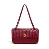 Bolso de Noche Nuevo de Alta Calidad para Mujer, Bolso de Hombro Versátil con Solapa de Moda Transfronteriza, Bolso de Cadena, Bolso Cruzado de Estilo Simple
