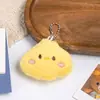 Pingente Animal de Pelúcia Fofo Chaveiro de Boneca Desenho Animado Charme Acessório de Decoração para Mochila Feminina