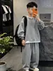 Conjunto de Sudadera para Niños Primavera y Otoño 2026 Nuevo Conjunto Casual Deportivo de Dos Piezas para Niños Mayores, Holgado y Elegante
