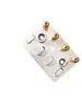 Placa de Fijación para Cable de Fibra Óptica Galvanizada de Dos Postes, Tres Postes, Cuatro Postes, Base de Fijación de Fibra Óptica, Dispositivo de Fijación de Cable, Accesorios para Caja de Distribución de Fibra