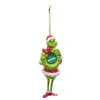 Adornos Navideños de Acrílico Decoraciones Navideñas Árbol de Navidad Productos Nuevos Transfronterizos Decoraciones de Dibujos Animados