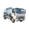 Camión de Basura Grande Dongfeng Tianlong Camión de Basura de Compactación Tiene Varios Dispositivos de Trabajo Resistentes al Agua y a la Corrosión