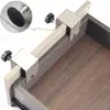 Clip de fijación de panel de cajón transfronterizo nuevo rápido clip para tabla de madera soporte clip de lazo carpintería instalación auxiliar
