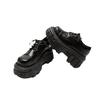 Nova Marca Espanhola Tendência Primavera/Verão Novo Estilo Punk Sapatos Plataforma Chunky Baixos com Solas Grossas