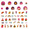 Manicura Infantil Juego Completo Set Rosa Cebolla Destello Dibujo Animado Impermeable Larga Duración Fiesta de Cumpleaños Eliminación Segura y Fácil de Aplicar Lote