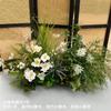 Flor Jardín Monet Viento Acabado Pila de Flores Red Celebratorio Disposición de Tienda Habitación de Boda Camino de Boda Decoración de Guía Paisajismo de Ventana