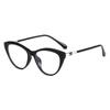 2024 Distintivo Butterfly Frame Viagem Street Shooting Artefato Moda All-match Óculos Frame com Detalhe Óculos Frame TR8293