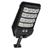 Lâmpada Solar Transfronteiriça Lâmpada de Pátio Externa Luz Forte Lâmpada de Rua Longa Duração da Bateria Impermeável Iluminação LED Sensor de Corpo Humano
