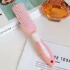 Novo pente massageador airbag elástico pente de placa grande pente para cabelo liso estudante costelas encaracoladas pente salão de beleza maquiagem pente de curva grande