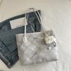Bolso Casual Retro de Gran Capacidad para Mujer 2024 Nueva Moda Bolso de Hombro Trendy Combinable Texturizado para Viaje