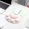 Atacado do Fabricante Mouse Pad, Mouse Pad de Garra de Gato em Silicone Macio, Apoio de Pulso Antiderrapante, Almofada de Apoio para o Pulso, Feito Sob Medida