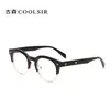 Novos Óculos Anti-Luz Azul Óculos de Proteção Lentes Planas Decorativos Armação de Óculos Retrô 8902 Óculos da Moda Atacado