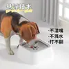 Tigela para cachorro, tigela de água que não molha a boca, bacia de água flutuante, dispensador de água flutuante, tigela de água para gato, protetor de pescoço, antiderrapante e anti-respingo para gatos