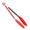 Pinza de acero inoxidable para alimentos, cocina, barbacoa, frituras, filetes, pinza especial, pinza de silicona antiadherente resistente a altas temperaturas.