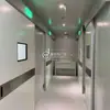 Porta Hermética UTI Salão de Beleza Proteção contra Radiação Sensor Acionado por Pedal Porta de Correr Automática Porta de Proteção contra Radiação Porta Automática