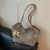 Bolso Tote de Lunares para Mujer 2026 Nuevo Estilo de Moda Verano Casual Versátil para Viajar Bolso de Hombro Único Gran Capacidad Bolso de Mano