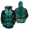 Comercio Exterior Popular Espíritu Samurai Japonés Sudadera con Capucha Estampado Digital 3D Ropa de Cosplay Periféricos Venta Directa de Fábrica