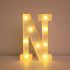 Venda quente 26 Inglês letras luzes LED símbolo modelagem luzes digitais aniversário confissão proposta atmosfera decorativo luzes coloridas
