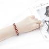 Pulsera Simple de Amor con Circonita Europea y Americana Transfronteriza Nicho Lujo Ligero Sensación de Alta Gama Pulsera Moda Viajera Pulsera de Novia para Mujeres