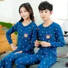 Conjunto de Ropa de Otoño para Adolescentes, Conjunto de Ropa Interior Térmica 100% Algodón para Niños, Pijama Infantil, Camiseta de Algodón para Niñas Estudiantes