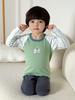 Conjunto de Ropa Interior para Niños Ropa de Otoño para Niños Pantalones Algodón Puro Ropa Térmica Engrosada Otoño e Invierno Tejido Antibacteriano Nuevo Estilo