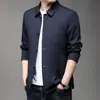 Dropshipping de jaquetas masculinas populares para homens de meia-idade, blusas masculinas estilo business casual e agasalhos para pais