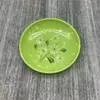 Plato pequeño redondo de melamina para mojar, Plato engrosado para condimentos, Resistente a roturas, Plato para salsa ecológico, Plato pequeño para condimentos de desayuno