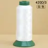 Ventas Directas de Fábrica Hilo de Coser de Alta Resistencia 420D Bolsa de Rollo Grande Hilo de Coser Colorido Hilo de Nylon Industrial para Ropa