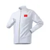 Ropa ganadora de premios del equipo chino de primavera y otoño ropa deportiva para padres e hijos cárdigan para hombre y mujer abrigo de entrenador abrigo personalizado al por mayor