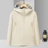 Chaqueta softshell para exteriores para hombre y mujer, conjunto de una sola pieza con capucha, chaqueta de otoño e invierno, cortavientos, impermeable, cálida, adecuada para senderismo y montañismo